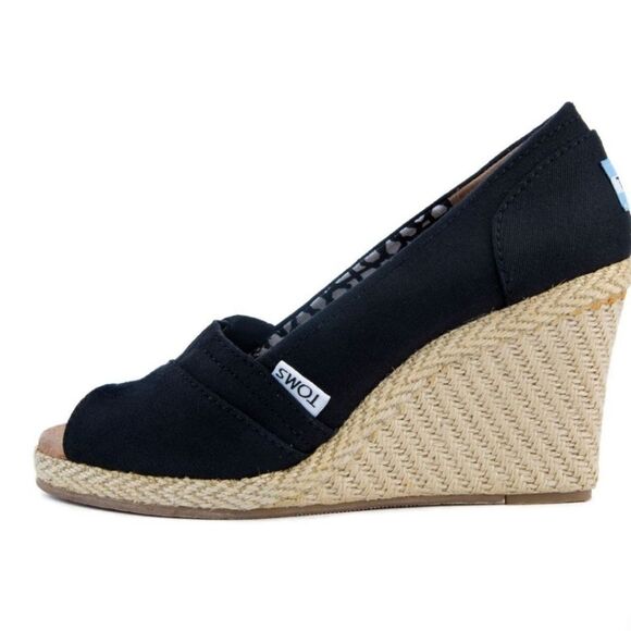 TOMS CLASSIC CANVAS WEDGE SANDAL - Picture 9 of 16